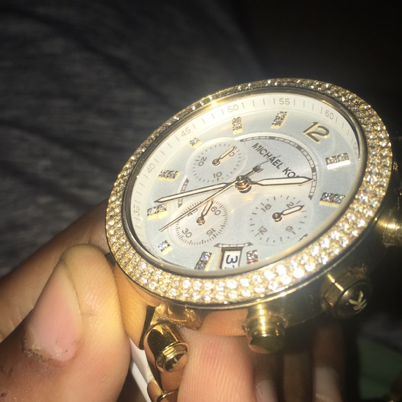 Micheal Kors MK6119 Parker Diamond Watch - Picture 5 of 6